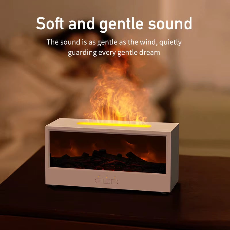 DreamMist -Light.Breathe.Unwind.Turn your space into a cozy retreat whit DreamMist- a Chimney-Style humidifier that combines soft light whit soothing mist.Add your favorite essential oils and let the gentle vapor melt away strees.